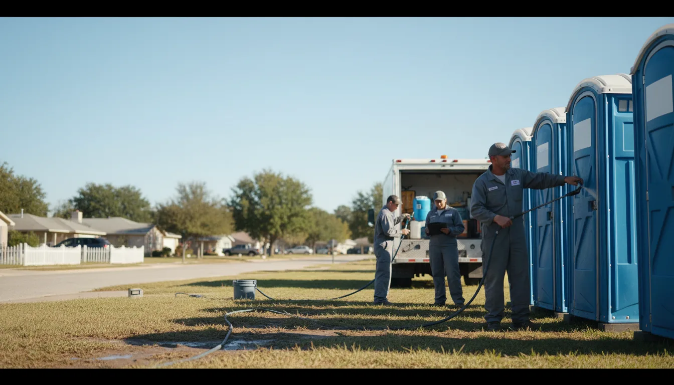 Long-Term Portable Toilet Rental in Swink, OK near me